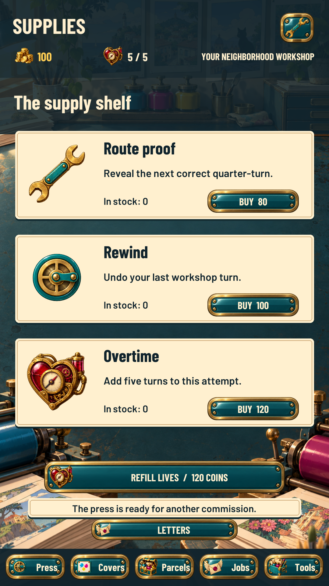 Inkbranch Press gameplay screenshot 5